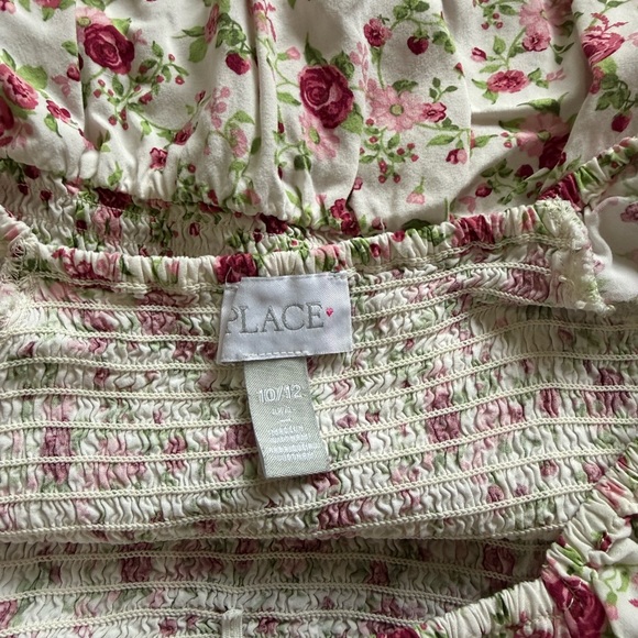 Children’s place floral baby doll dress. Size 14 or size 10/12 - Picture 4 of 5